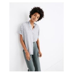 Madewell central shirt in Ballard stripe